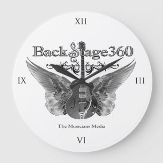 ウォールクロック – 10.75インチ円形アクリル