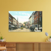 ウォールストリートの南ビュー キャンバスプリント (インサイチュ (リビング))