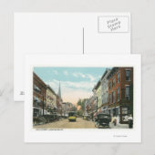 ウォールストリートの南ビュー ポストカード (正面/裏面)