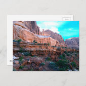 ウォールストリートトレイルアーチズ国立公園 ポストカード (正面/裏面)