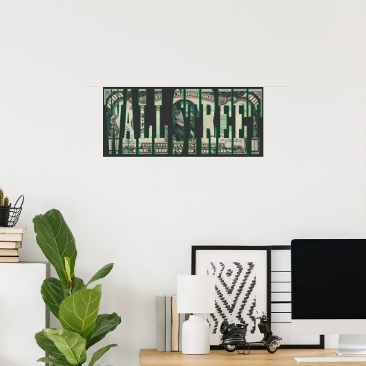 ウォールストリートポスター ポスター (ホームオフィス)
