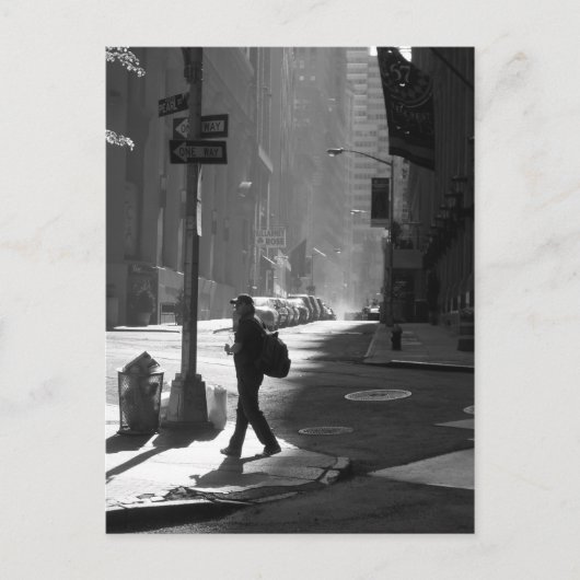 ウォールストリート ポストカード (正面)