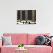 ウォールストリート（ポール·ストランド， 1915年） キャンバスプリント (インサイチュ (リビング))