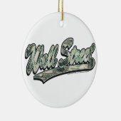 ウォールストリート- 1000のドル札 セラミックオーナメント (右)