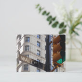 ウォールストリートNYCはがき ポストカード (スタンド正面)