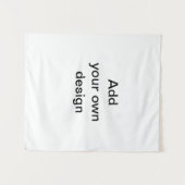 ウォールタペストリー – 独自のデザインを追加 (正面(横))