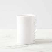 ウォールデカール ボーンチャイナマグカップ (正面)