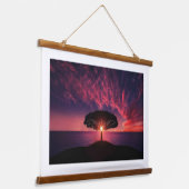 ウォールデコタペストリー 吊り下げ型タペストリー (傾斜あり)