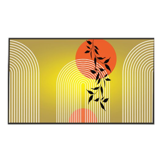 ウォールデコルデザインアート印刷可能 フォトプリント            (正面)