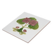 ウォールデコールアールヌーボーヴィンテージアンティークペラナカン タイル (側面)