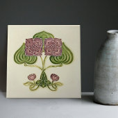 ウォールデコールアールヌーボーヴィンテージアンティークペラナカンC タイル