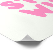 ウォールデコールドリーム大、シャインブライト ポスター (角)