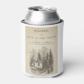 ウォールデンヴィンテージブックカバー 缶クーラー (缶正面)