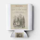 ウォールデンヴィンテージブックカバー 缶クーラー (裏面)