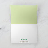 ウォールフレーカスタムムズファミリーホリデーカード(ミント) シーズンカード (内部)