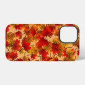 ウォールペーパー背景秋紅葉 iPhoneケース (裏面横)