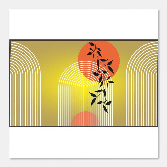 ウォール紙プリントアート 壁紙 (正面)