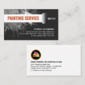 ウォール絵を描（ばちゃばちゃ）跳ねるニュー絵を描ズ 名刺 (正面/裏面)