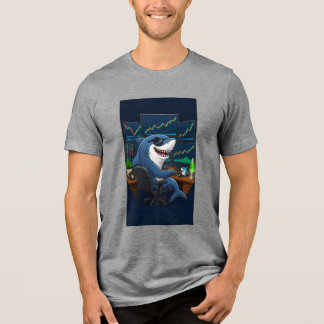ウォール街のサメ トライブレンドTシャツ