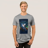 ウォール街のサメ トライブレンドTシャツ (正面全面)