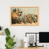 ウォール街のバブルは、常に同じ ポスター (ホームオフィス)