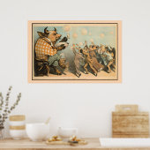 ウォール街のバブルは、常に同じ ポスター (キッチン)