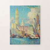 ウォール街のビュー | コリンキャンベルクーパー ジグソーパズル (縦)