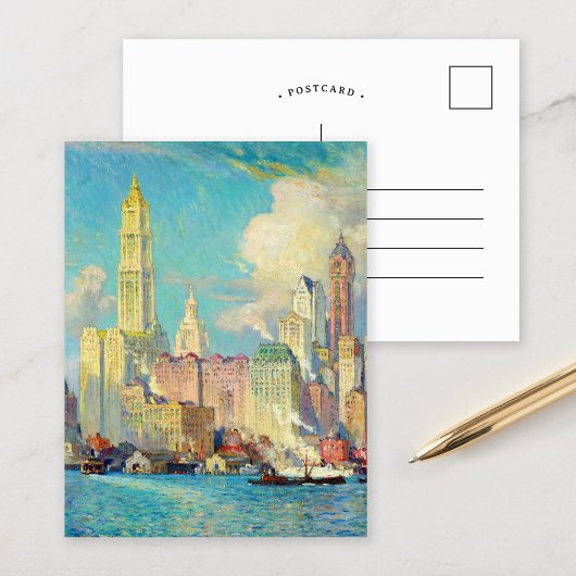 ウォール街のビュー | コリンキャンベルクーパー ポストカード