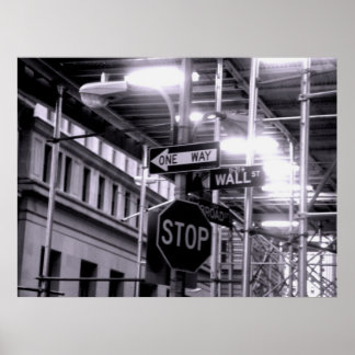 ウォール街のポスター ポスター