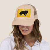 ウォール街の充電ブラックブル キャップ (インサイチュ)