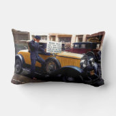 ウォール街の投資家が1929クラッシュ後に自動車を販売 ランバークッション (裏面)