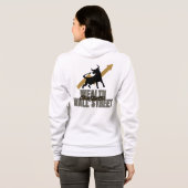 ウォール街の投資家のレガシーのためだけに富を残す パーカ (裏面フル)