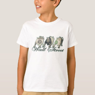 ウォール街/お金 Tシャツ