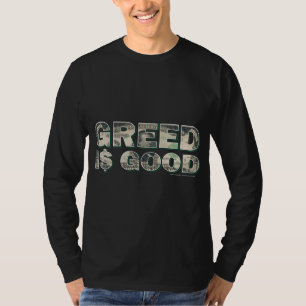 ウォール街/貪欲は良い Tシャツ