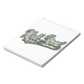 ウォール街 – 1000ドル札 ノートパッド (回転)