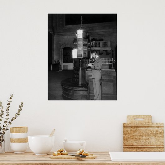 ウォール街， 1928 ポスター (キッチン)