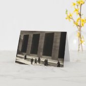 ウォール街(by Paul Strand, 1915) カード (黄色い花)