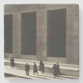 ウォール街(by Paul Strand, 1915) ストーンコースター