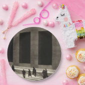 ウォール街(by Paul Strand, 1915) ペーパープレート (パーティー)