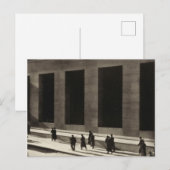 ウォール街(by Paul Strand, 1915) ポストカード (正面/裏面)