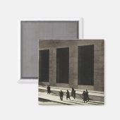 ウォール街(by Paul Strand, 1915) マグネット (正面/裏面)