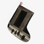 ウォール街(by Paul Strand, 1915) ラージクリスマスストッキング (正面 (吊り時))