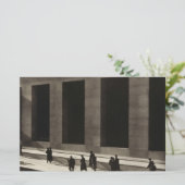 ウォール街(by Paul Strand, 1915) 便箋 (スタンド正面)