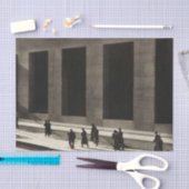 ウォール街(by Paul Strand, 1915) 薄葉紙 (クラフト)