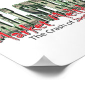 ウォール通り市場メルトダウン ポスター (角)