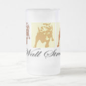 ウォール・ストリート・ブル・マーケット フロストグラスビールジョッキ (中央)