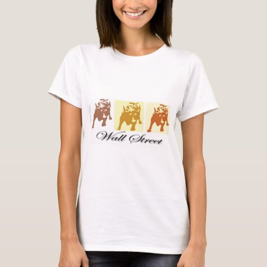 ウォール・ストリート・ブル・マーケット Tシャツ (正面)