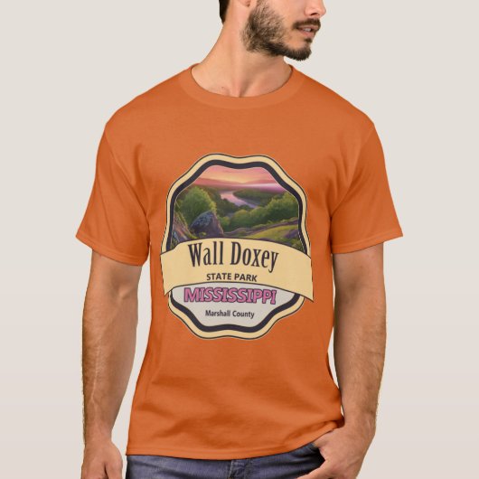 ウォール・ドクシー州立公園 Tシャツ (正面)