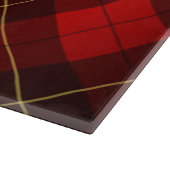 ウォーレスのタータンチェックの背景 カッティングボード (角)