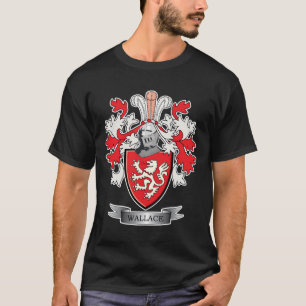 ウォーレスの家紋の紋章付き外衣 Tシャツ
